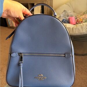 Coach Blue Backpack